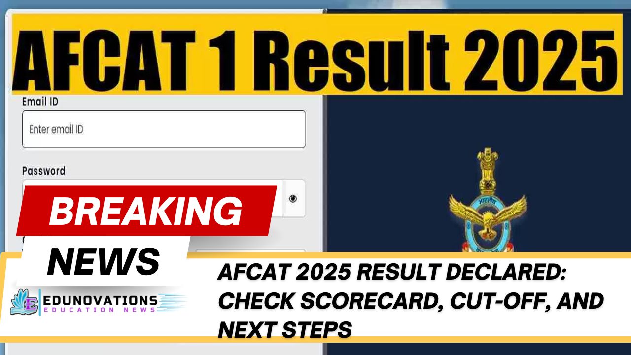 AFCAT 2025 Result