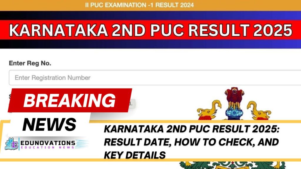 Karnataka 2nd PUC Result 2025
