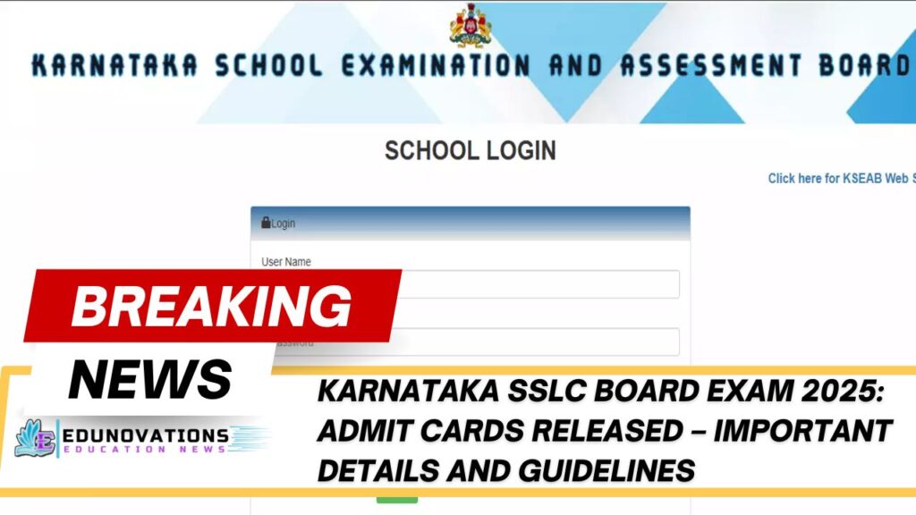 Karnataka SSLC Board Exam 2025