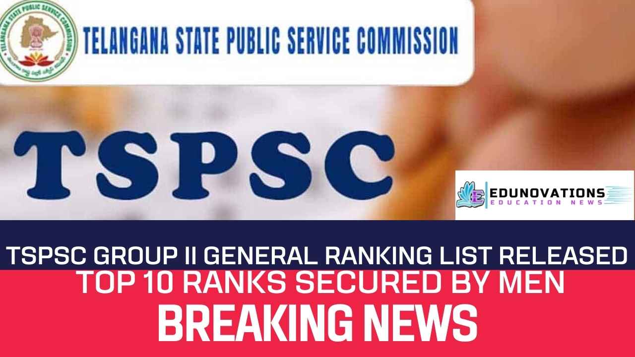 TSPSC Group II General Ranking List