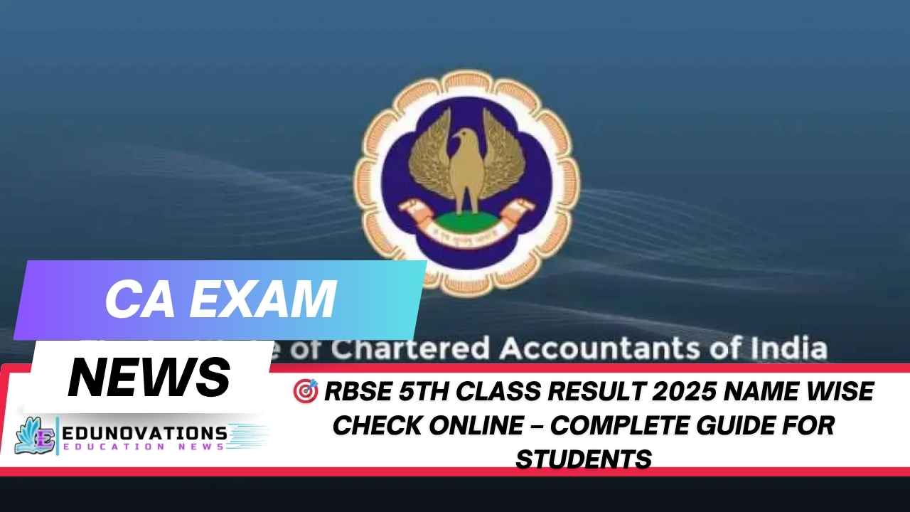 CA Foundation September 2025 Exam Schedule and Timings
