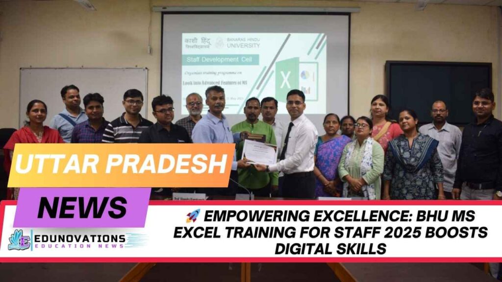 BHU MS Excel Training for Staff 2025