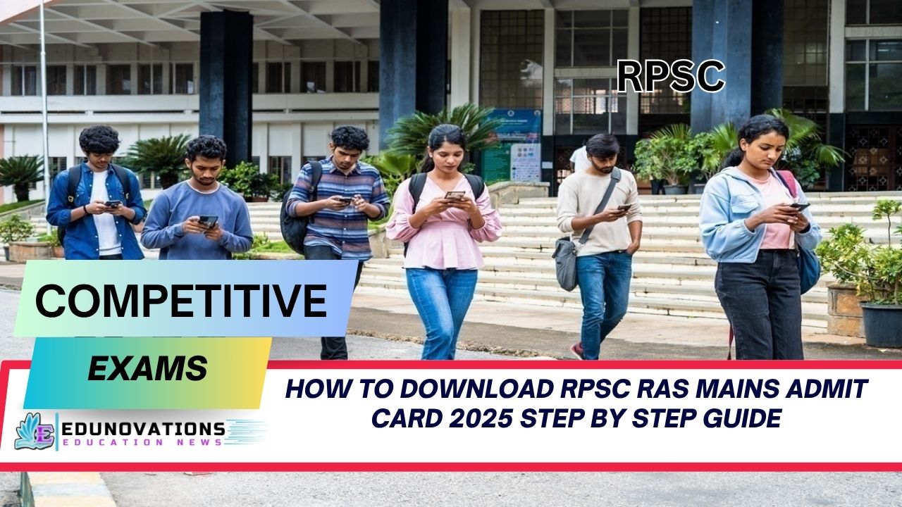 RPSC RAS Mains Admit Card 2025