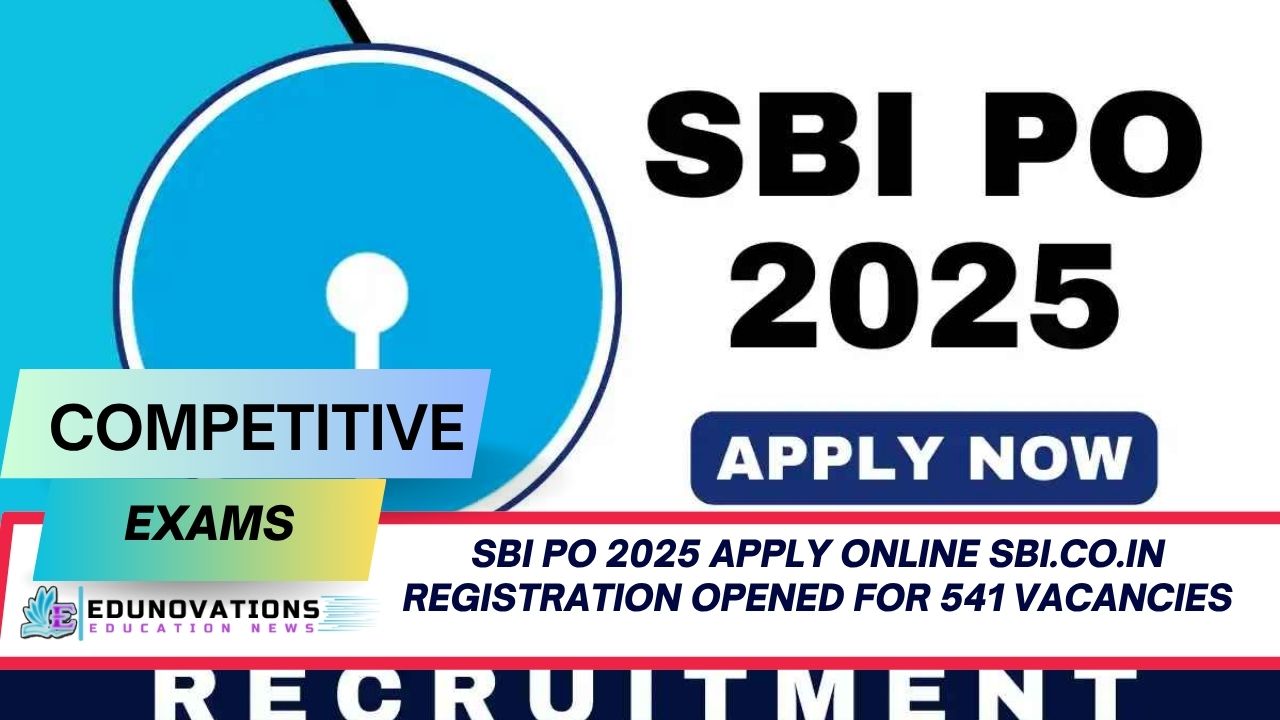 SBI PO 2025 apply online sbi.co.in registration opened