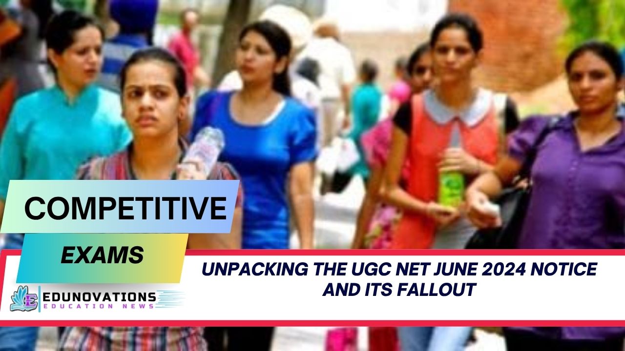 UGC NET June 2024 notice