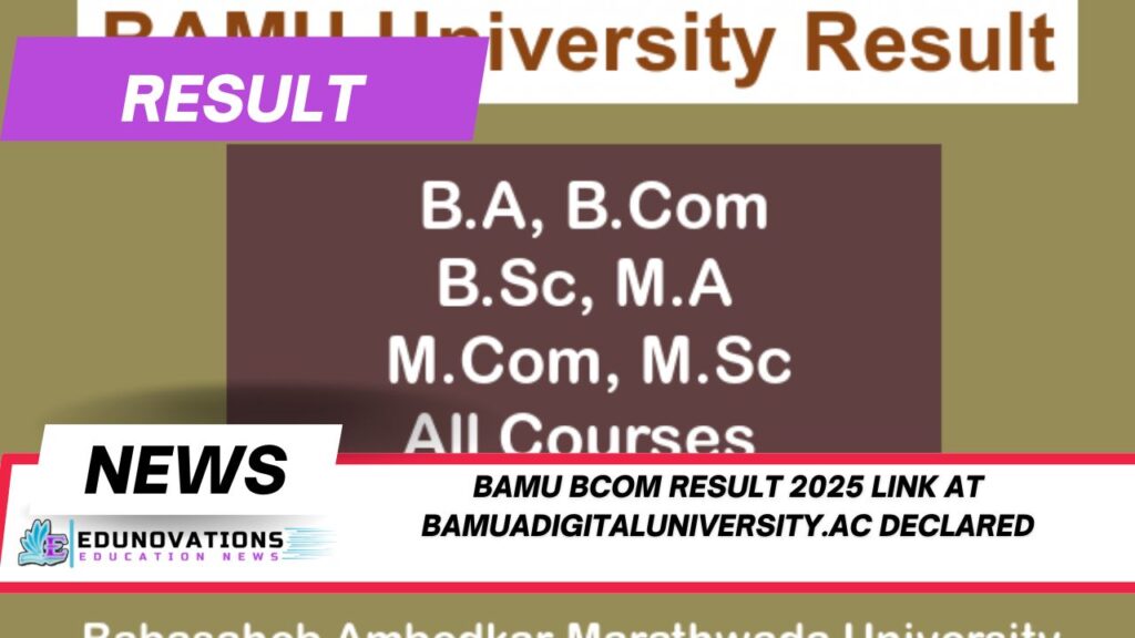bamu bcom result 2025