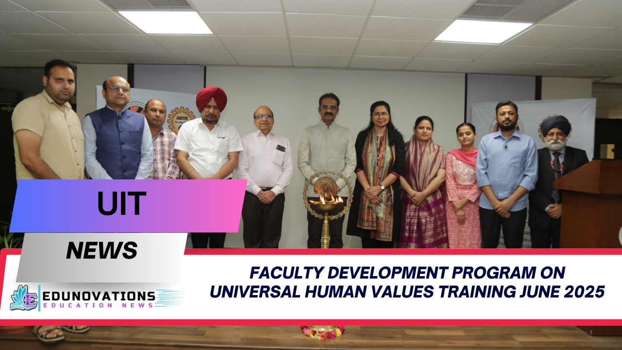 faculty development program on universal human values training