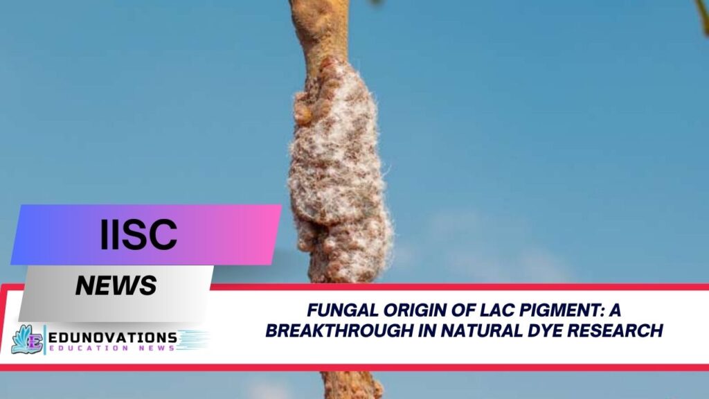 fungal origin of lac pigment