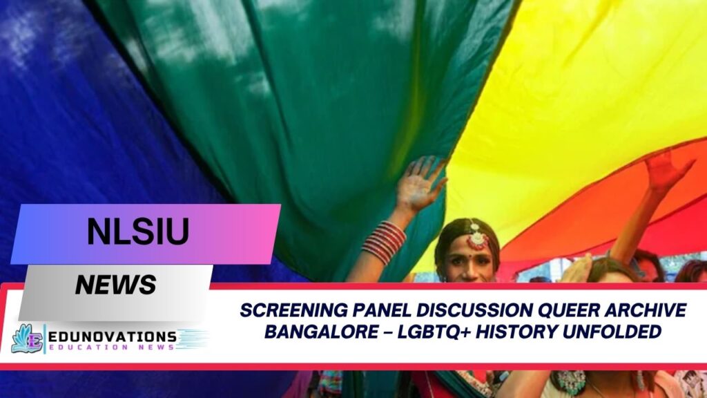 screening panel discussion queer archive Bangalore