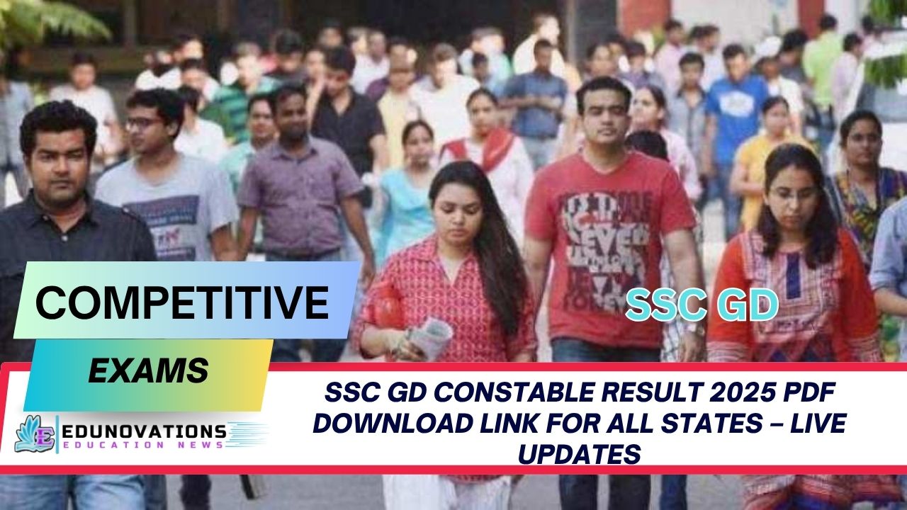 ssc gd constable result 2025 pdf download link for all states