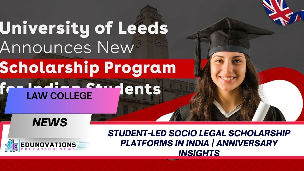 student-led socio legal scholarship platforms in India