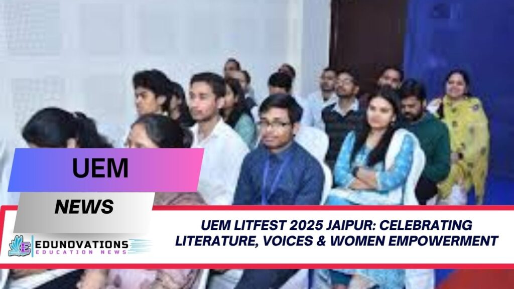 uem litfest 2025 jaipur