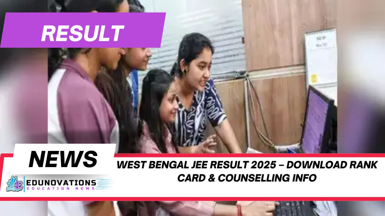 west bengal jee result 2025