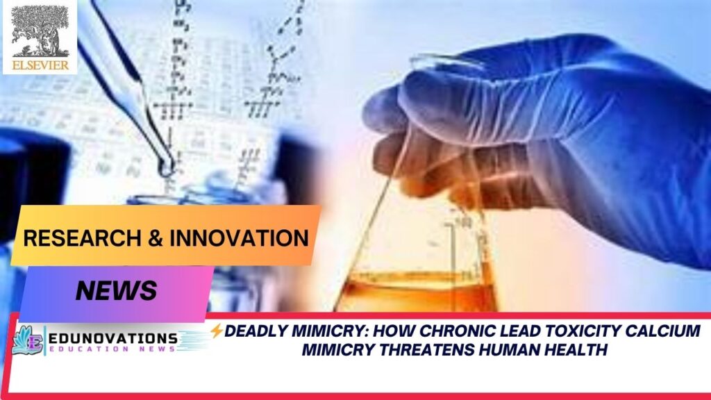 Deadly Mimicry Chronic Lead Toxicity Calcium Mimicry Risk