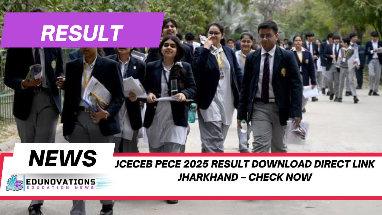JCECEB PECE 2025 result download direct link Jharkhand