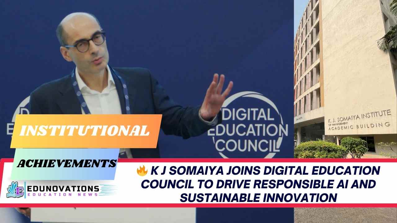 K J Somaiya Joins Digital Education Council