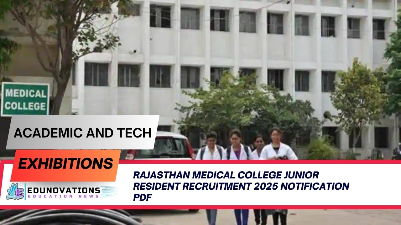 Rajasthan medical college junior resident recruitment 2025 notification