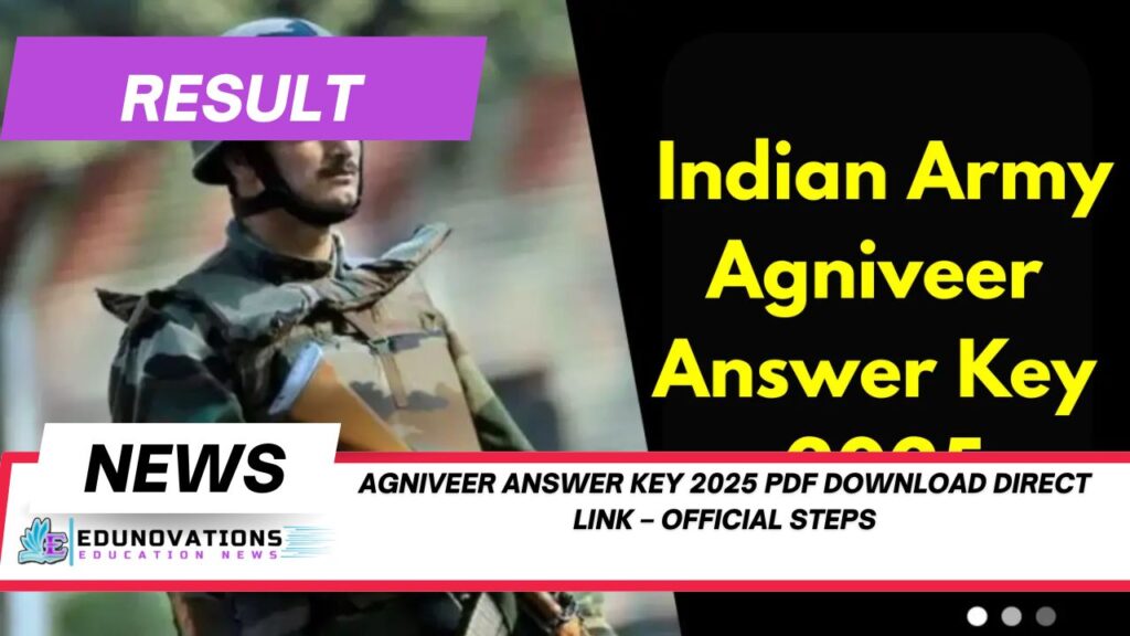agniveer answer key 2025 pdf download direct link