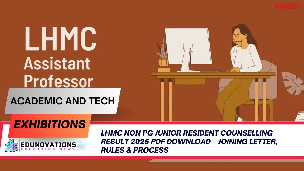 lhmc non pg junior resident counselling result 2025 pdf download
