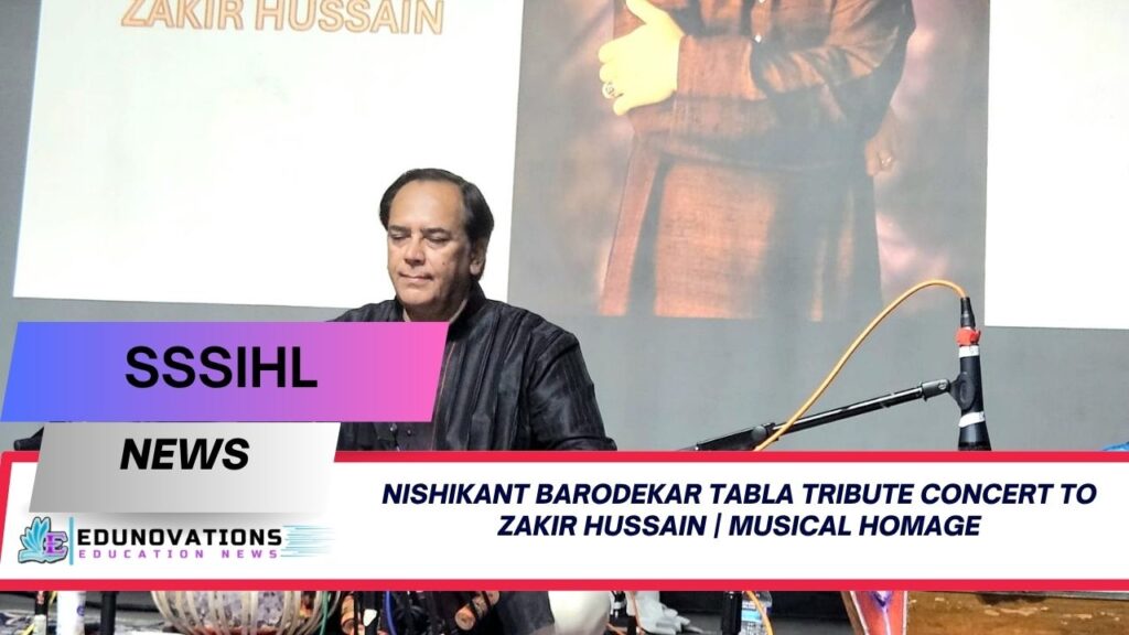 nishikant barodekar tabla tribute concert to zakir hussain