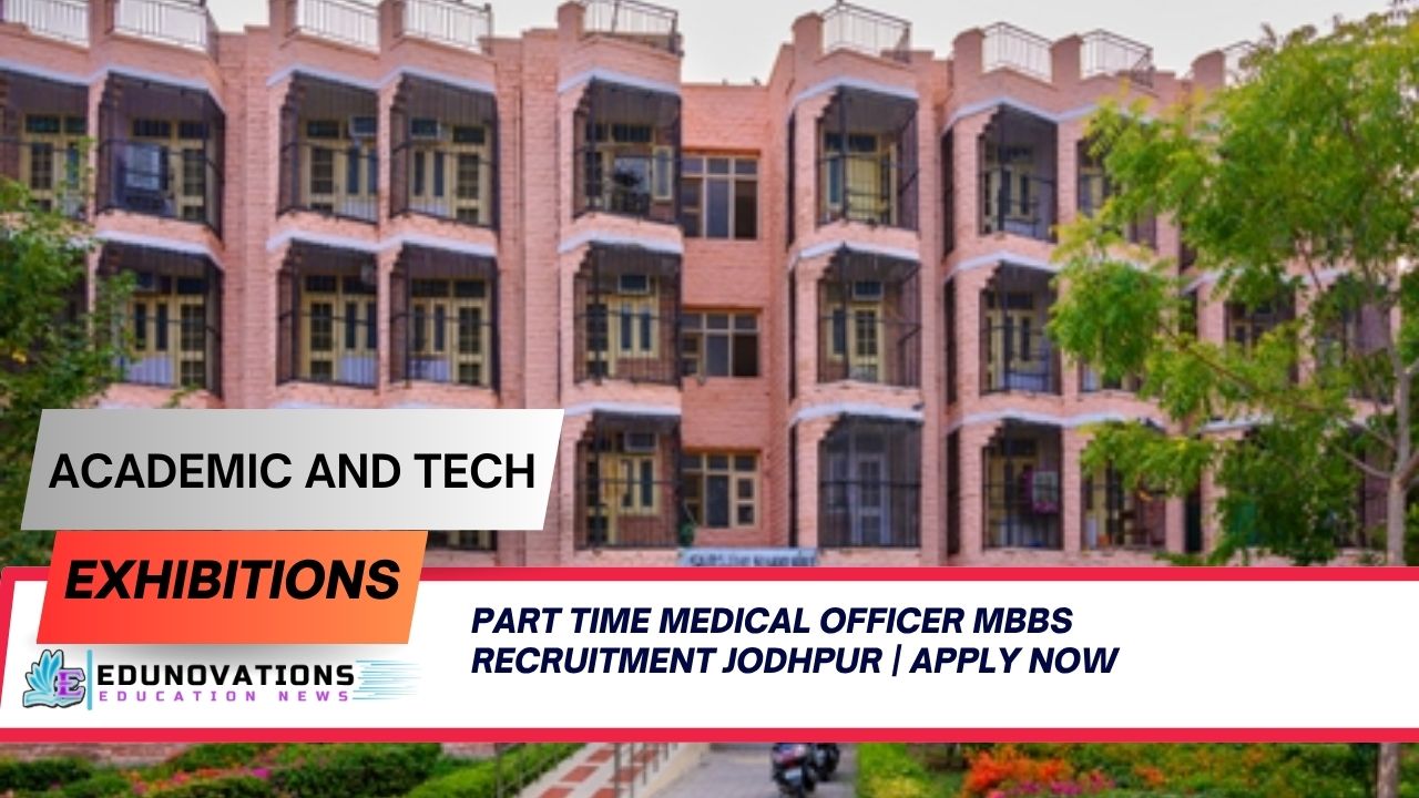 part time medical officer MBBS recruitment Jodhpur