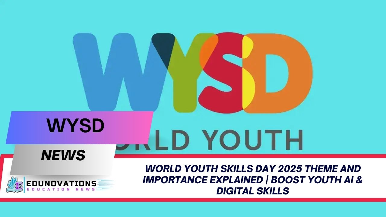 world youth skills day 2025 theme and importance explained