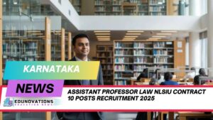 Assistant Professor Law NLSIU contract 10 posts