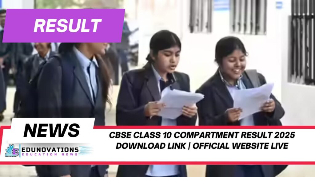 CBSE Class 10 Compartment Result 2025