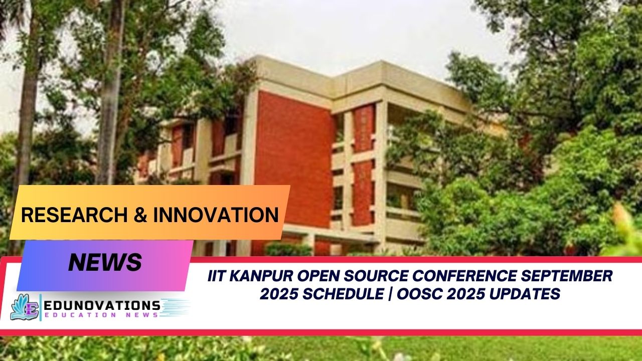 IIT Kanpur open source conference September 2025 schedule