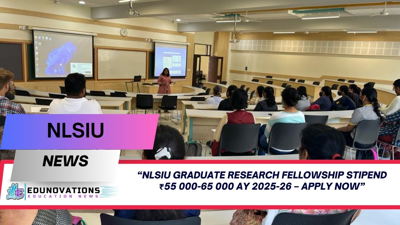 NLSIU Graduate Research Fellowship