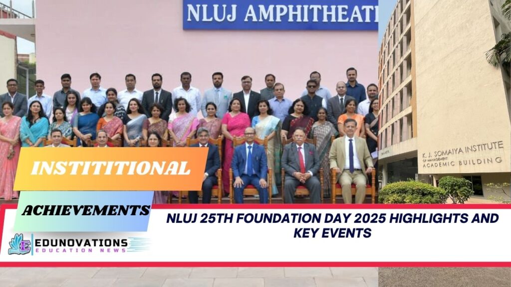 NLUJ 25th Foundation Day 2025 highlights