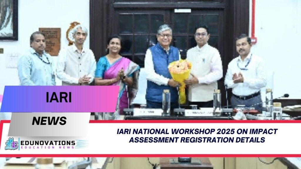 iari national workshop 2025 on impact assessment registration details