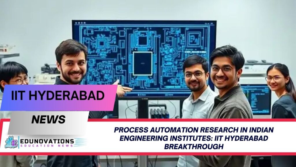 process automation research in Indian engineering institutes