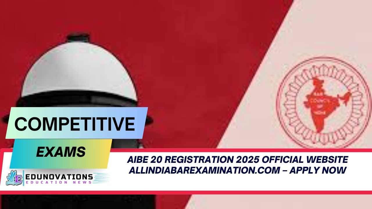 AIBE 20 registration 2025 official website allindiabarexamination.com