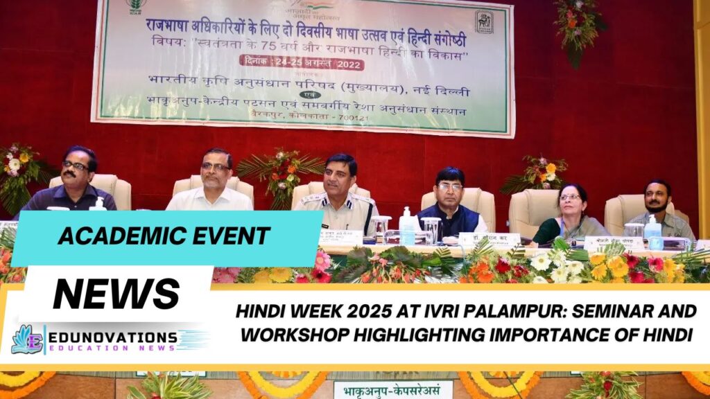 Hindi Week 2025 at IVRI Palampur