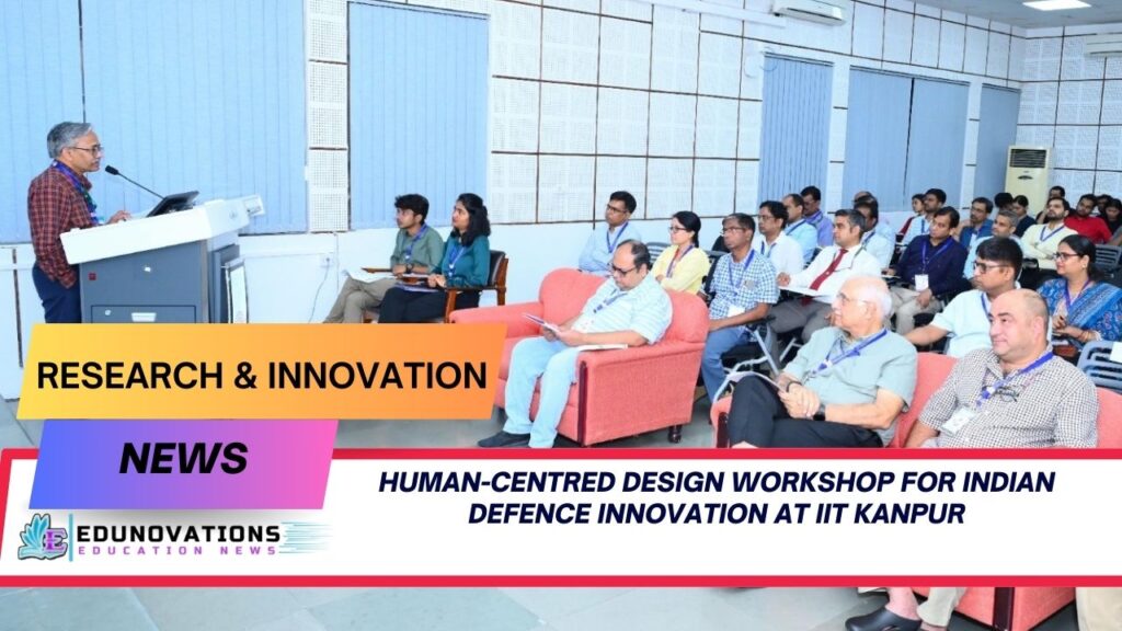 Human-Centred Design workshop for Indian defence innovation