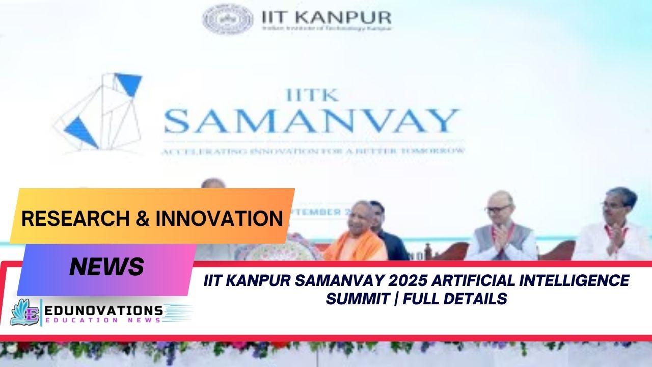 IIT Kanpur Samanvay 2025 artificial intelligence summit