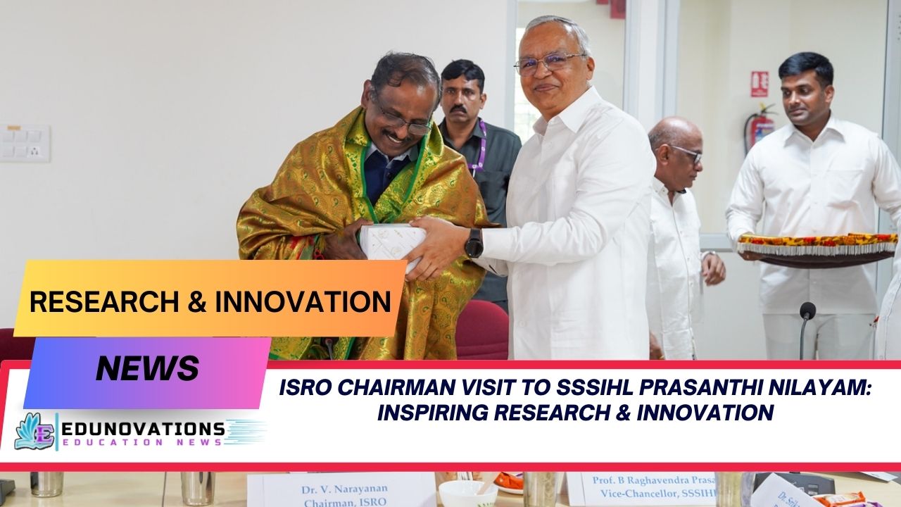ISRO Chairman visit to SSSIHL Prasanthi Nilayam