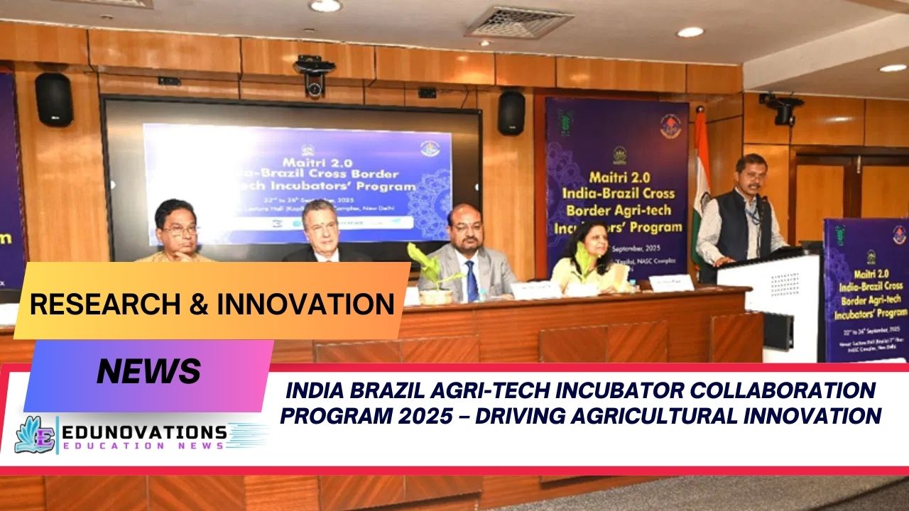 India Brazil agri-tech incubator collaboration program 2025