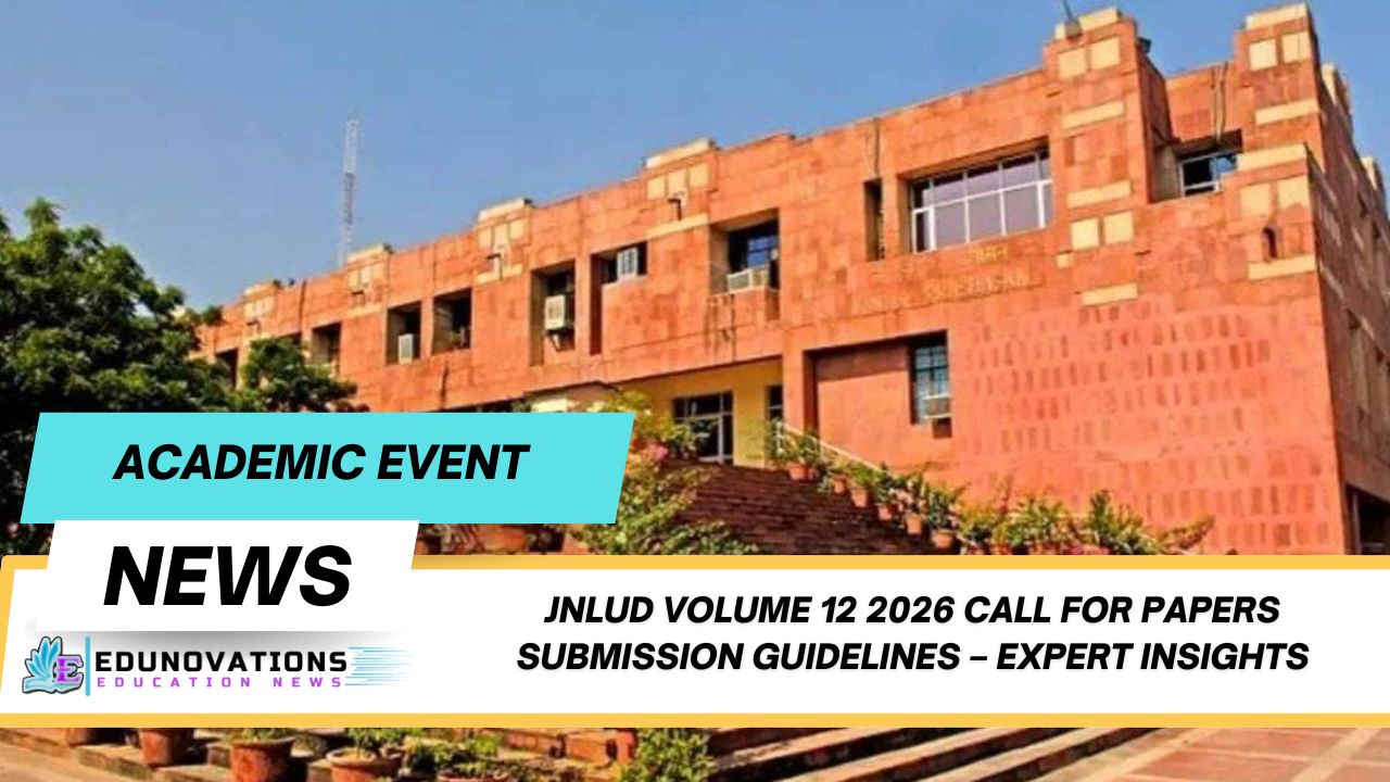 JNLUD Volume 12 2026 Call for Papers submission guidelines