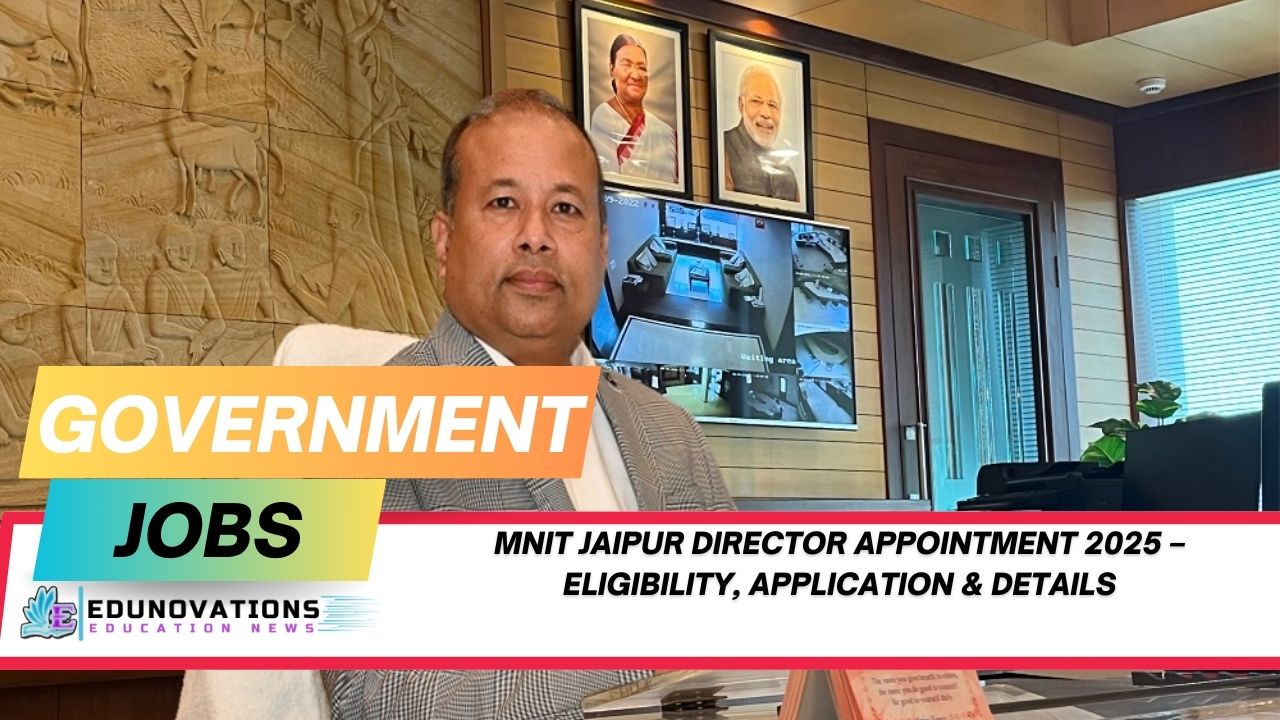 MNIT Jaipur Director Appointment 2025