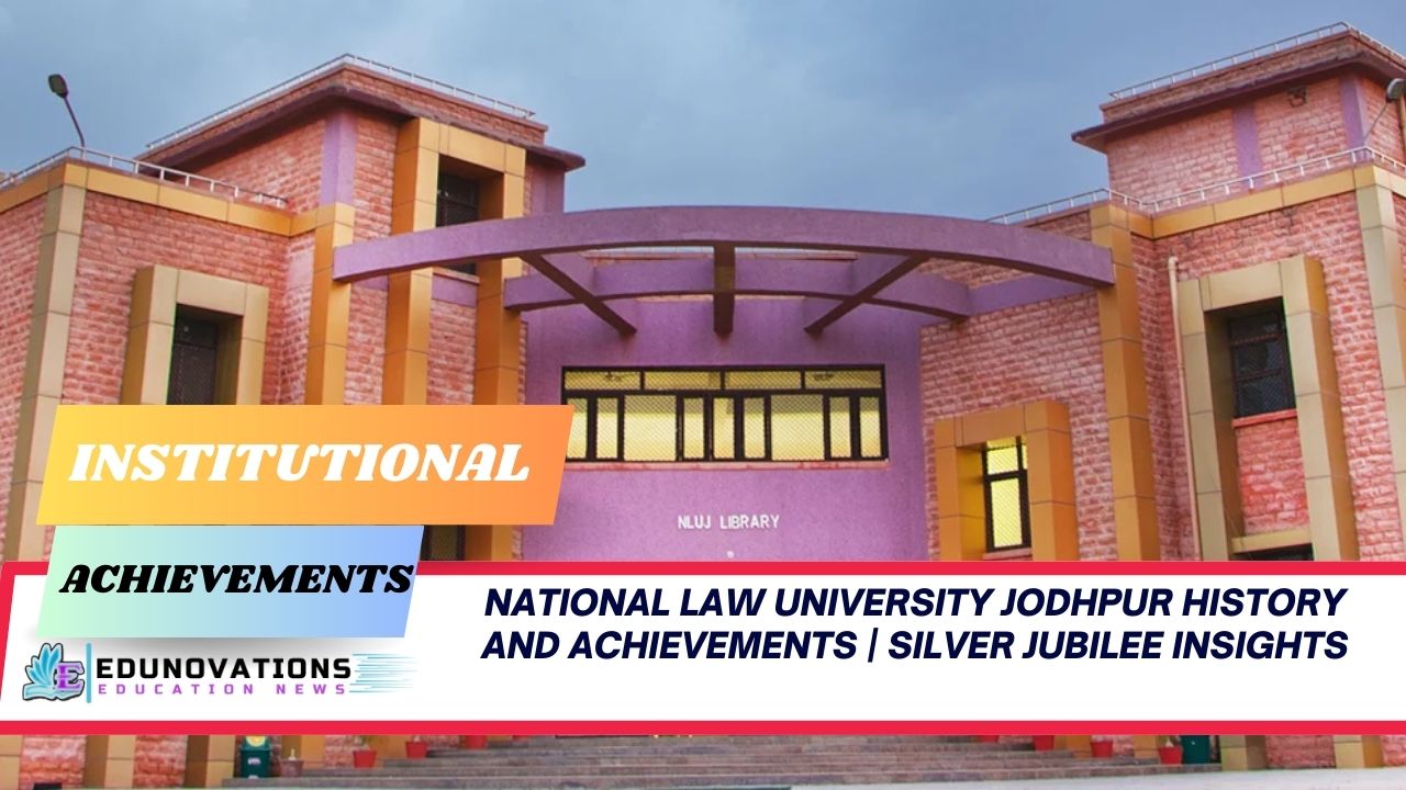 National Law University Jodhpur history and achievements
