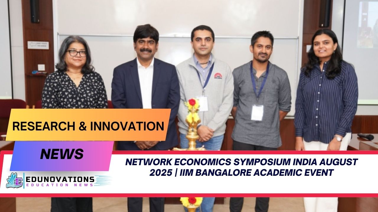 Network Economics Symposium India August 2025