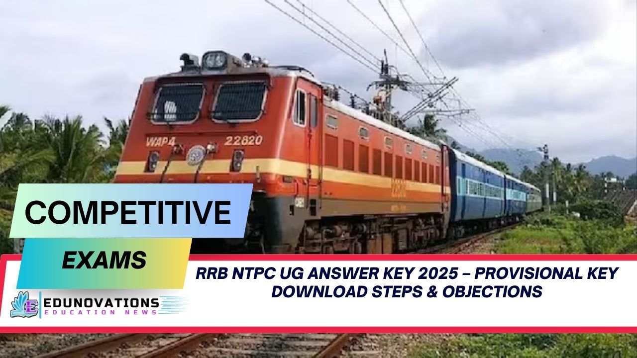 RRB NTPC UG Answer Key 2025
