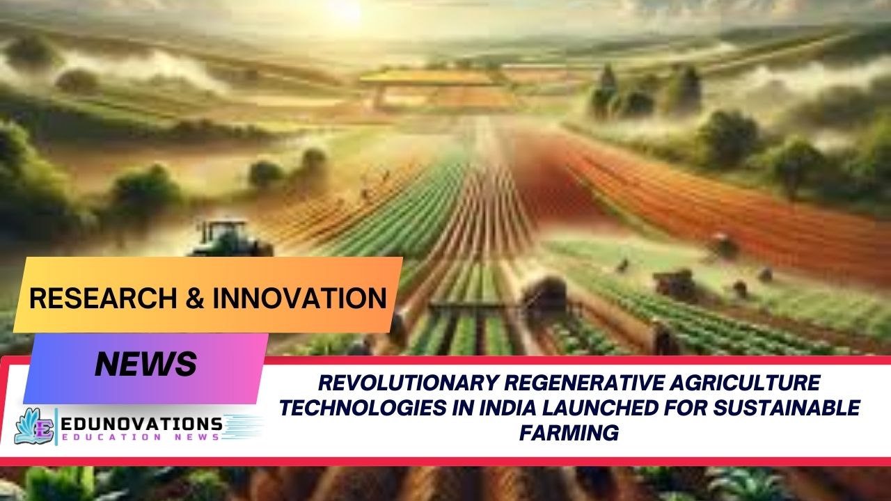 Revolutionary Regenerative Agriculture Technologies in India