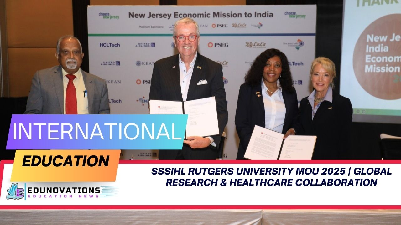 SSSIHL Rutgers University MoU 2025