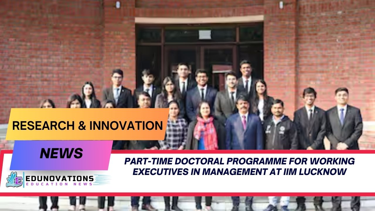 part-time doctoral programme for working executives in management