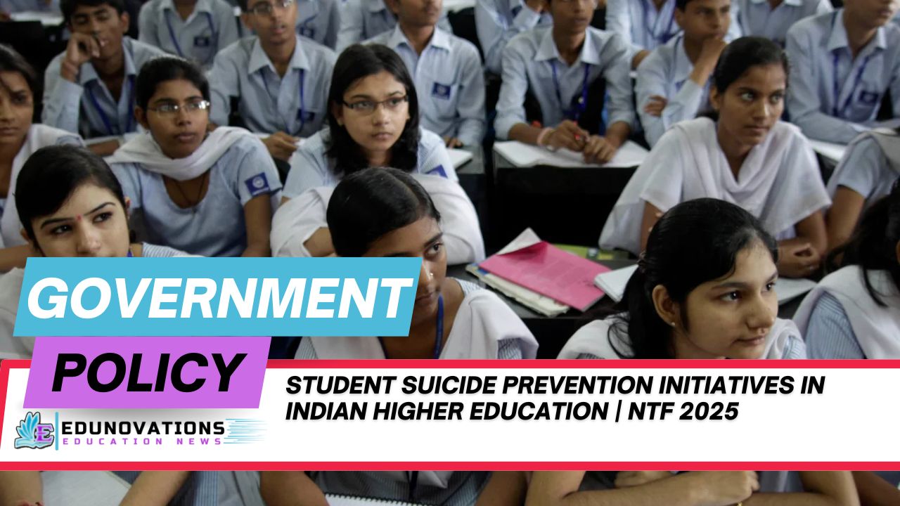 student suicide prevention initiatives in Indian higher education