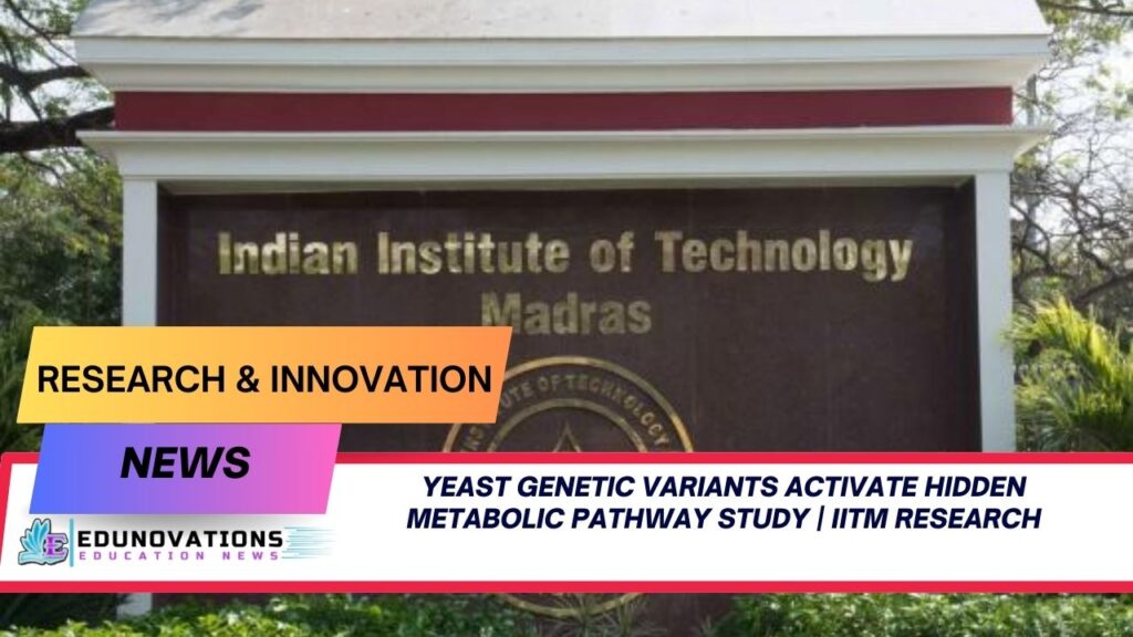 yeast genetic variants activate hidden metabolic pathway study