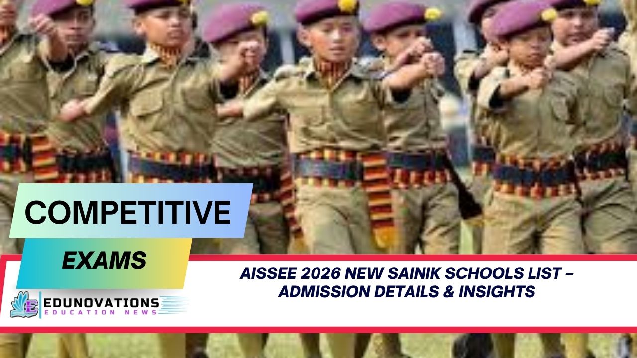 AISSEE 2026 new Sainik Schools list